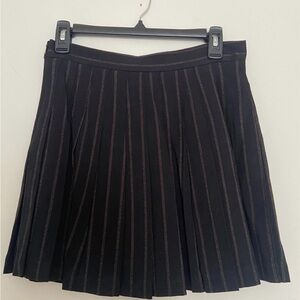 Zara pleated mini skirt size S